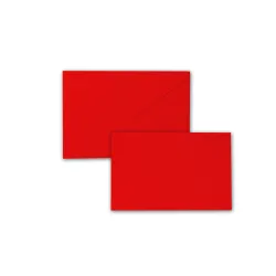 Kaart + Rode envelop 100 stuks