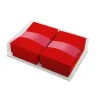 Biglietto + Busta rosso pz.100