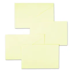 Card + Ivory envelope 100 pcs Size 9