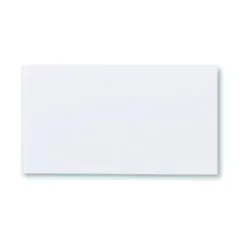 Blister favor labels 100 pcs white