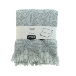 Manta Batik azul claro cm 170 x 130