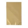 Gift Bag Polypropylene Colored Metallic Matt Pack 50 Pieces Gold