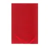 Gift Bag Polypropylene Colored Metallic Matt Pack 50 Pieces Red
