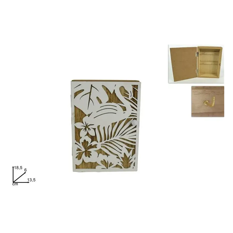 Tropisk nyckelbox 13x18,5