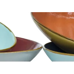 Oval brickkant Alto blandad färg.