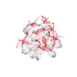 Moules à biscuits 8 pcs assortiment.