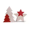 Albero Stelle Legno 21x16
