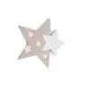 Stelle Legno/B.co diam. 19cm 2pz.