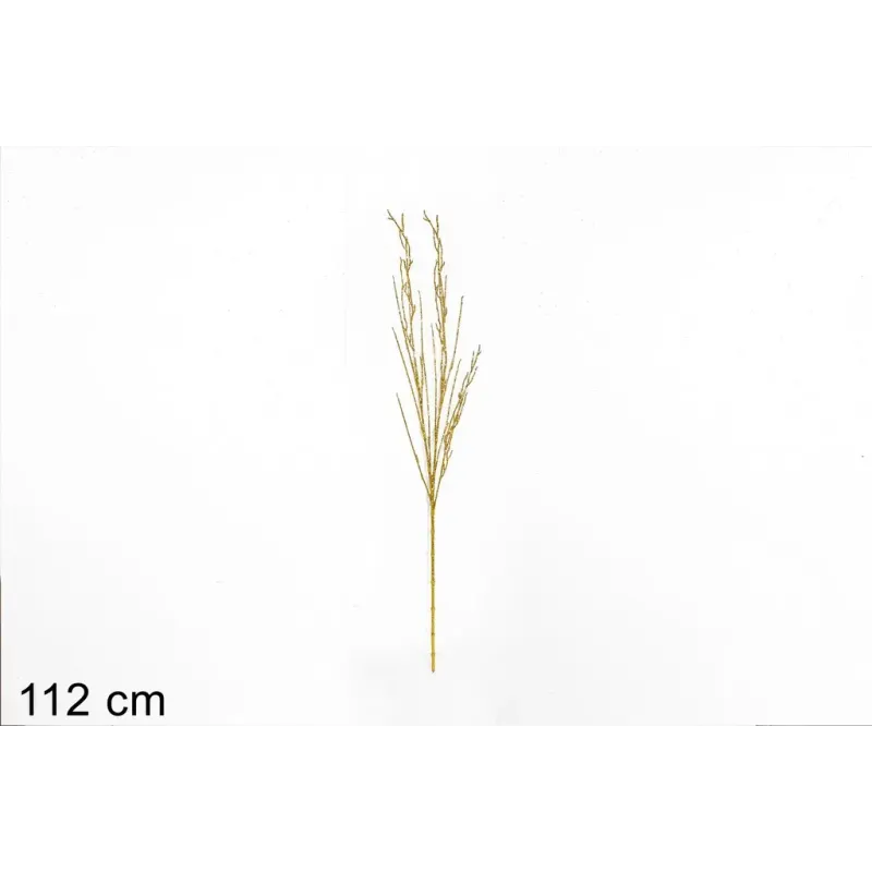 Stiel von 44 Glitzerzweigen 112 cm H.Dekorativer Stiel für