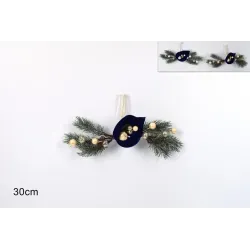 Decoração de Natal com Bagas cm 30 L