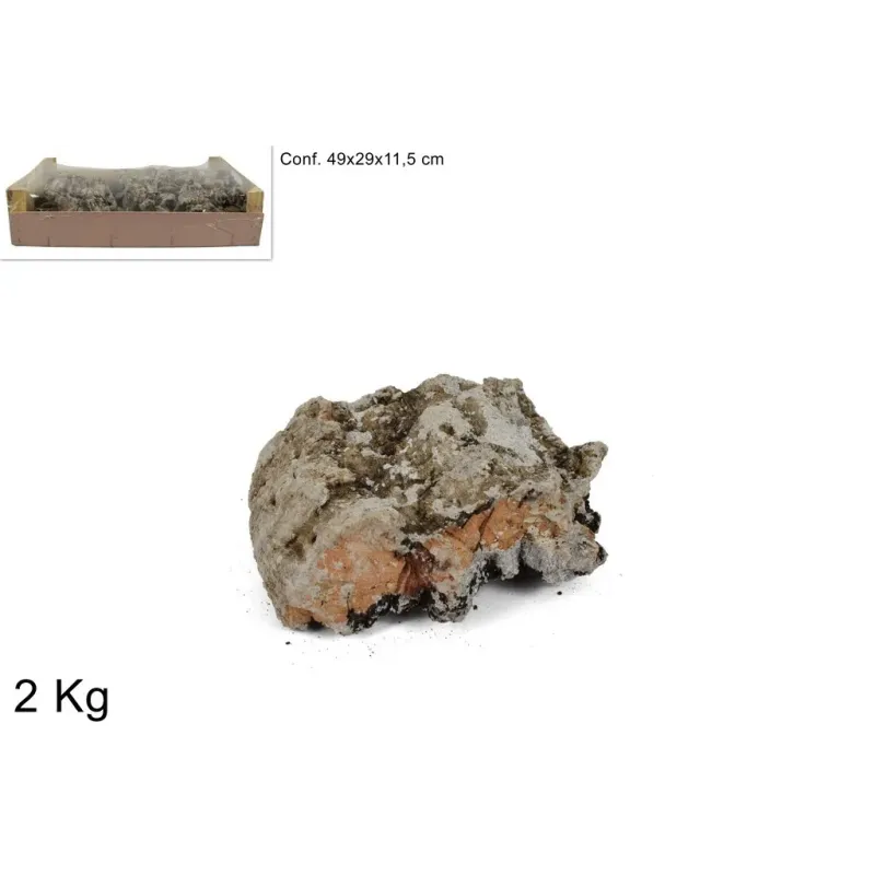 Boîte en liège enneigé 2 kg