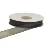 Organza ribbon edged in various colors