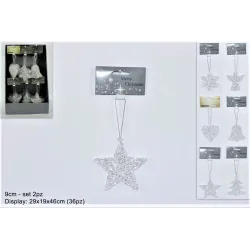 Decoração suspensa 9 cm