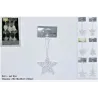 Pendant Hanger with Rhinestones and Assorted Subjects 11 cm