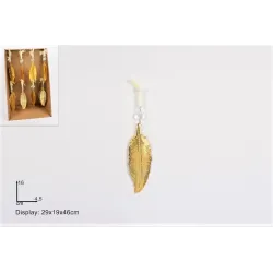 Feuille de métal 16 cm avec ruban