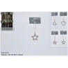 Hanging Decoration with Rhinestones 11 cm