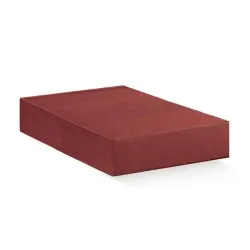 Caixa para 6 garrafas planas em papelão resistente várias cores para bares, restaurantes, bares de vinho e eventos corporativos