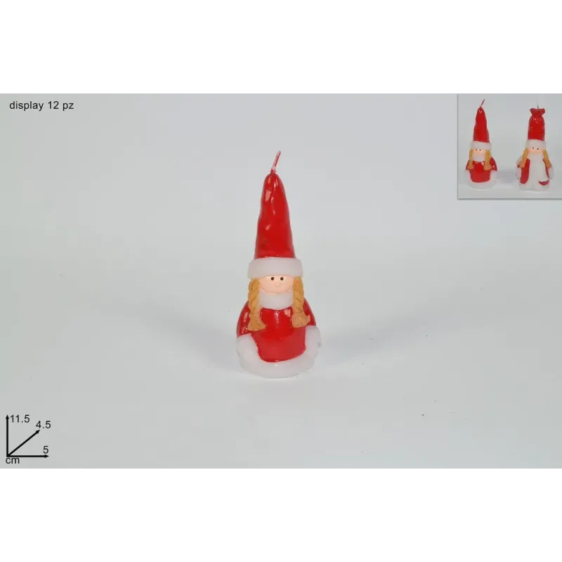 Kaars in de vorm van een pop