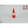 Vela em forma de boneca