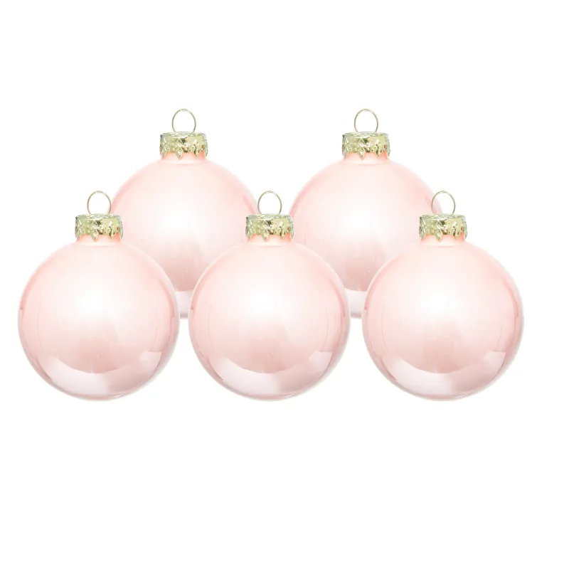 Glass Christmas Baubles Mm 40 Pcs 36