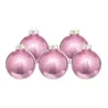 Glass Christmas Baubles in Various Colors mm 40 pcs 36