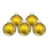 Glass Christmas Baubles in Various Colors mm 40 pcs 36