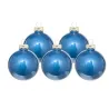 Glass Christmas Baubles in Various Colors mm 40 pcs 36