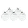 Boules de Noël en verre de différentes couleurs diamètre 60 mm. 36 pièces