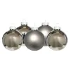 Glass Christmas balls in various colors diameter 60 mm. 36 pcs.