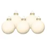 Glass Christmas balls in various colors diameter 80 mm. Pcs. 16