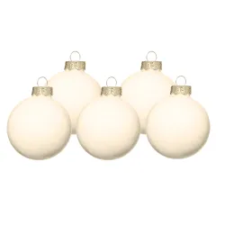 Glass Christmas balls diameter 100 mm. 12 Pcs Green