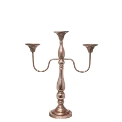 Candelabros de Metal 3 Chamas