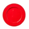 Single-color plastic plate diam. 33 cm
