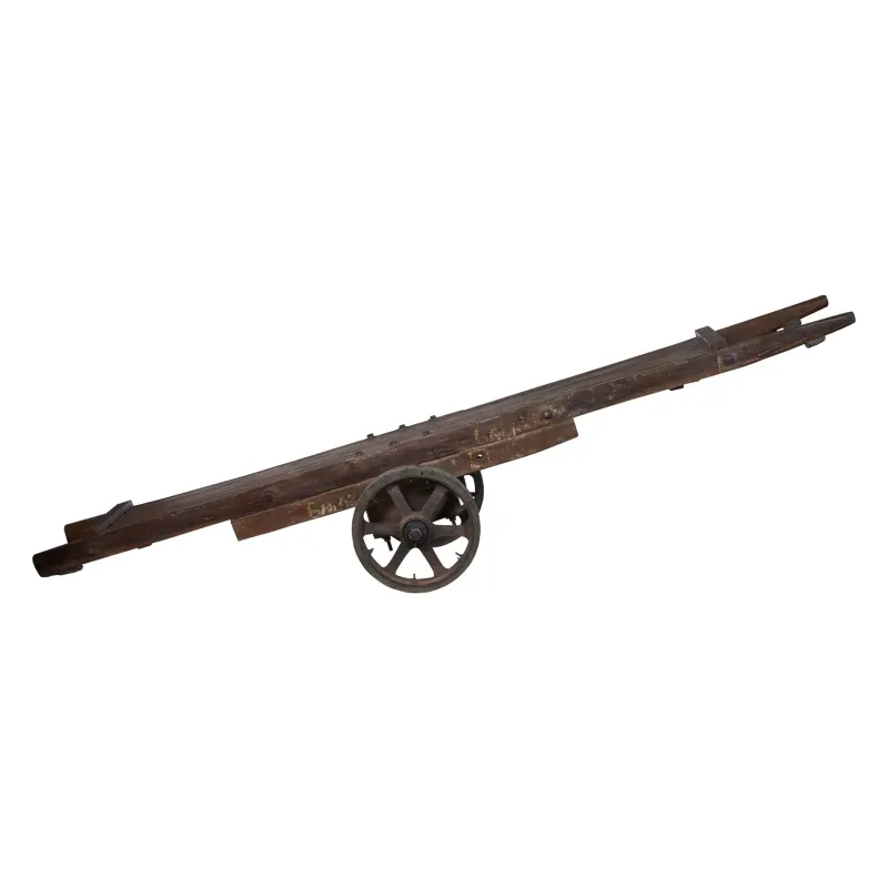 Originele bagagewagon uit het begin van de jaren '900