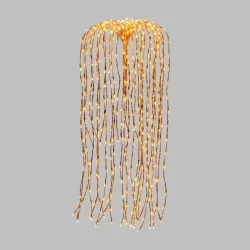 Falling copper LED White H 120cm