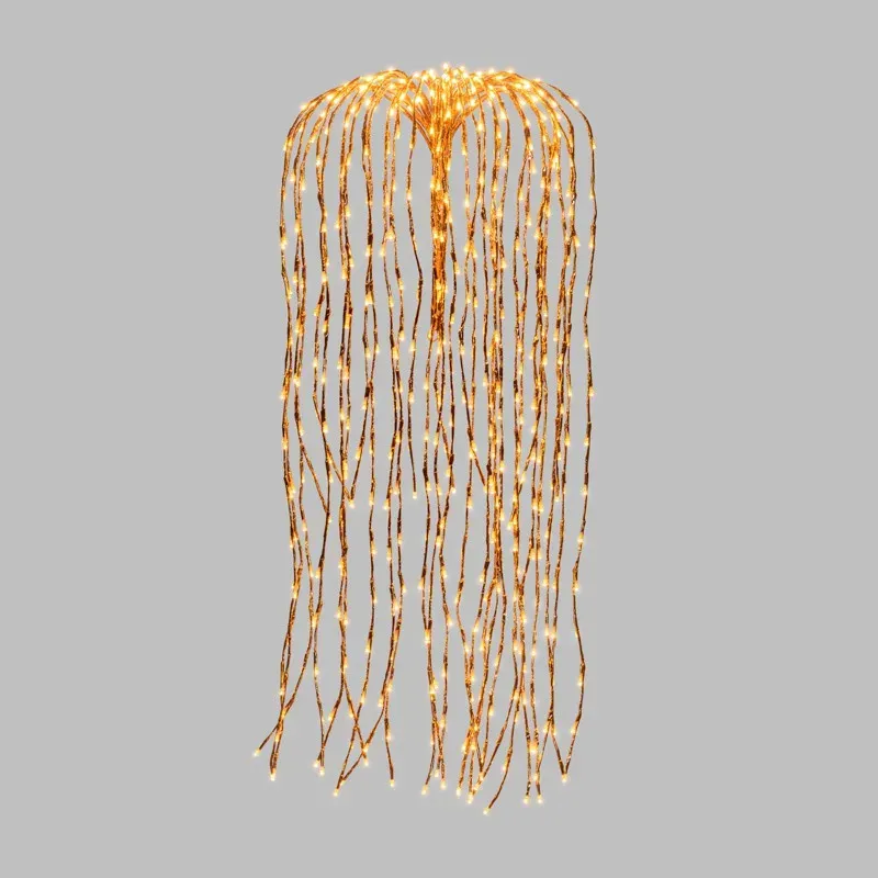 Dioda LED Opadająca Miedziana Biała H 120cm