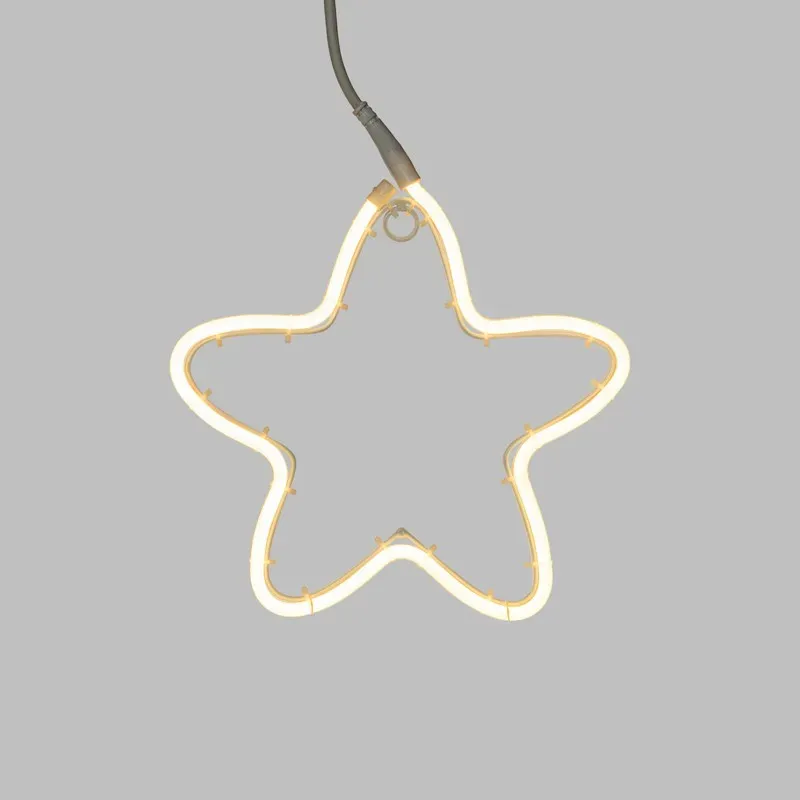 LED Branco Neon Star D 30cm 120 LEDs