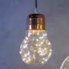 Warm White MicroLED Glass Drop Bulb