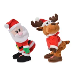 Homens de Natal em Movimento 17x27cm