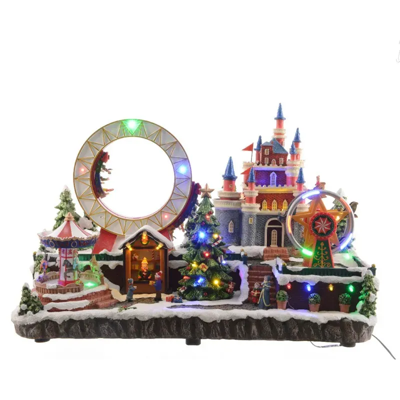 Χριστουγεννιάτικο LED Village 25x50x33cm 43 LED