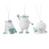 Decoro Pendente Yeti 7x9cm assortito