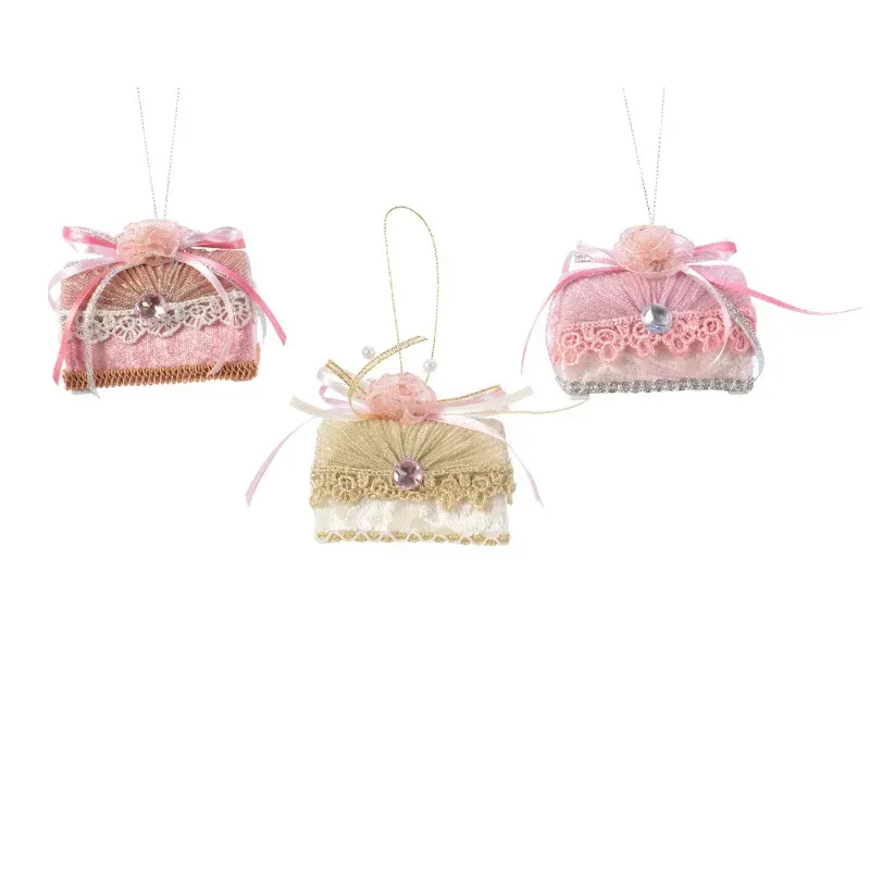 Bolso Colgante Decoración colores variados 4x7cm