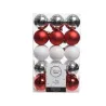 Shatterproof 60mm balls. 30 pieces. MIX various colors