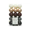 Shatterproof 60mm balls. 30 pieces. MIX various colors