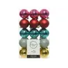 Shatterproof 60mm balls. 30 pieces. MIX various colors