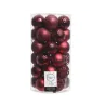 Boule en plastique incassable D60mm 37pcs couleurs variées