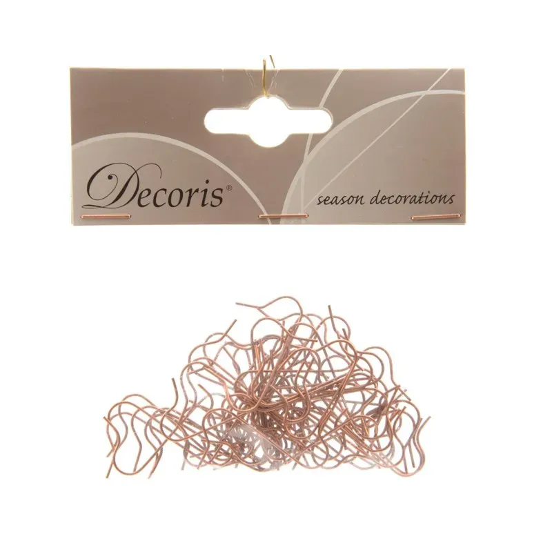 Crochets pour sapin de Noël - Rose