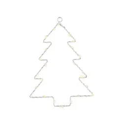 Albero Natale Misura - 19x26cm 25 LED 