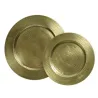 Piatto Oro Inciso D30cm
