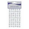 Octagonal Gem Decoration 14x10mm 54pcs | ChartaRè